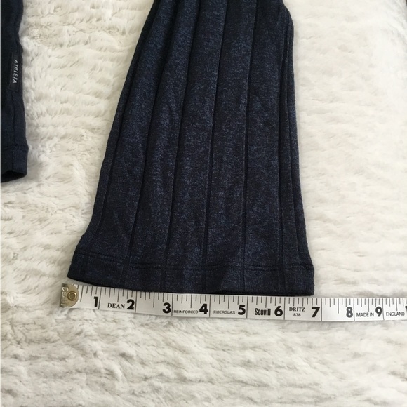 ATHLETA Harmony Ribbed Hoodie Blue Size small - Picture 8 of 12